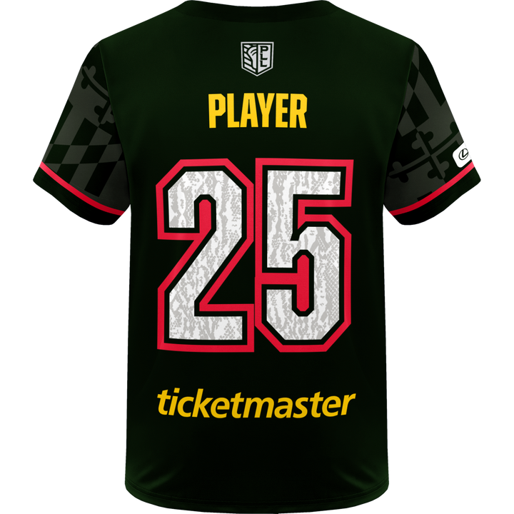 Champion Maryland Whipsnakes 2025 Away Player (Drop Down) Replica Jersey
