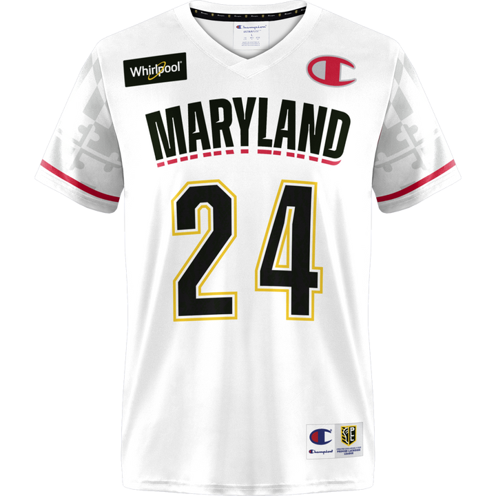 Champion Maryland Whipsnakes 2024 Home Player Replica Jersey