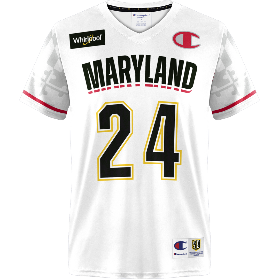 Champion Customizable Maryland Whipsnakes 2024 Replica Home Jersey