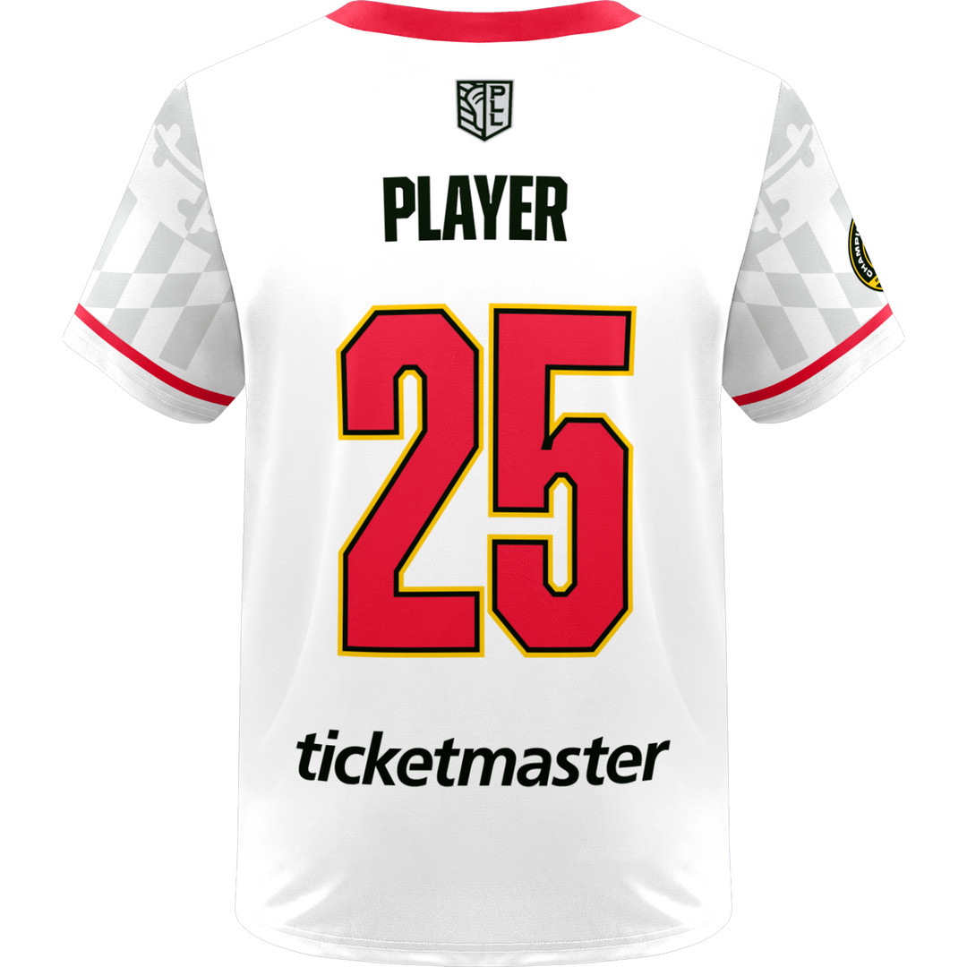 Champion Maryland Whipsnakes 2025 Championship Series Player (Drop Down) Replica Jersey