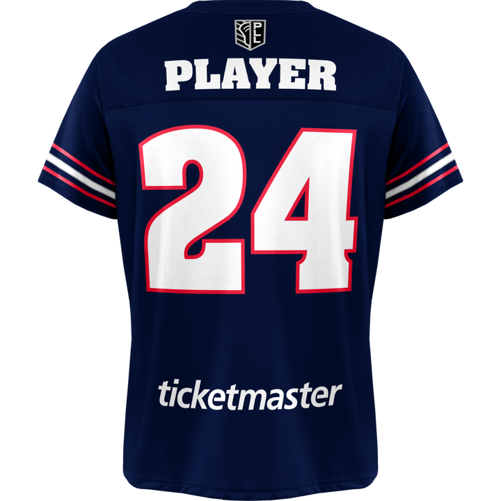 Champion Personalized (Name & Number) Boston Cannons 2024 Away Replica Jersey- Youth