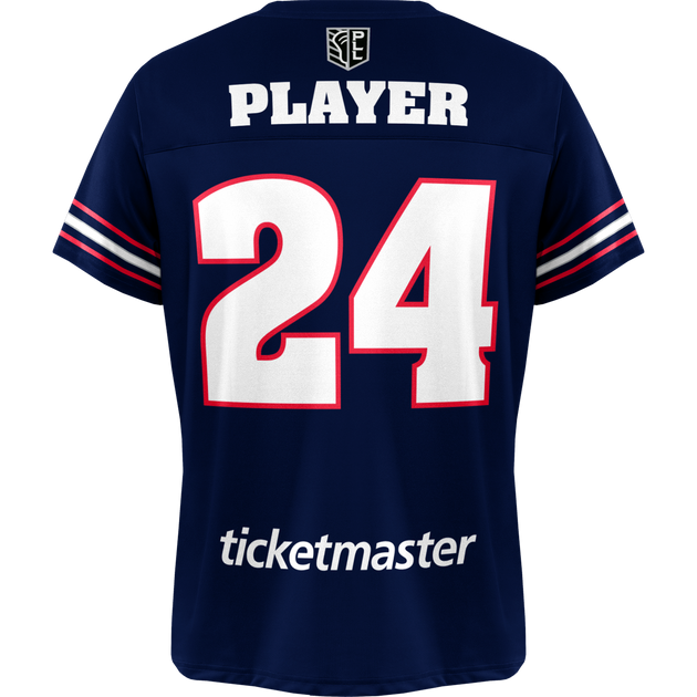 Champion Customizable Boston Cannons 2024 Replica Away Jersey – Premier ...