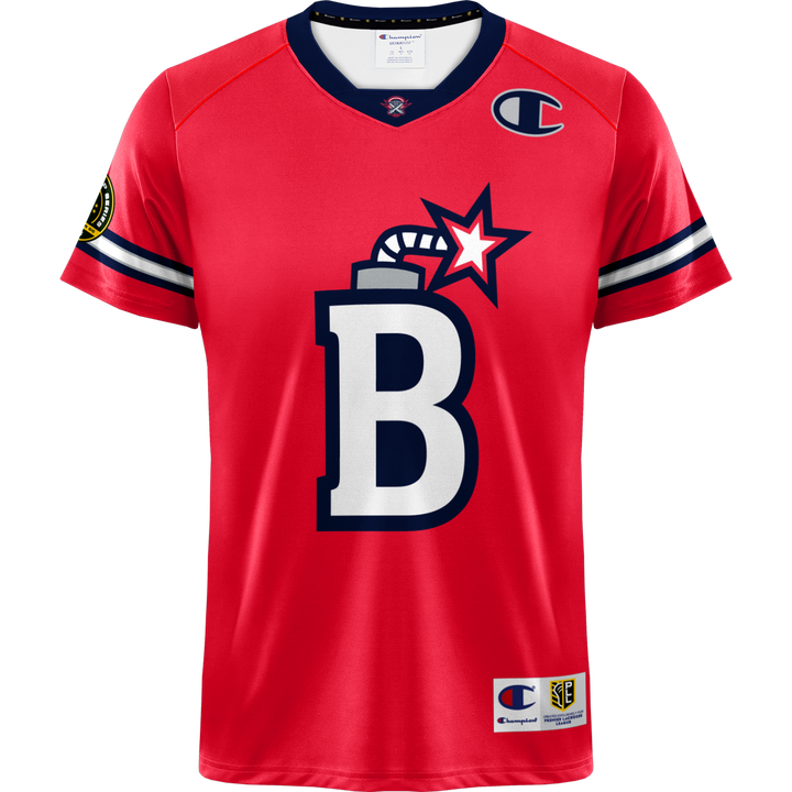 Champion Boston Cannons 2025 Championship Series Player (Drop Down) Replica Jersey- Youth