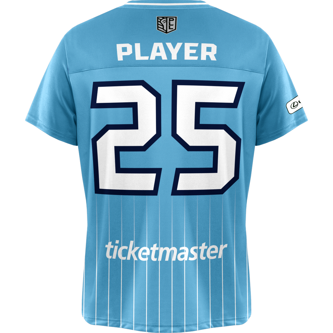 Champion Personalized (Name & Number) New York Atlas 2025 Away Replica Jersey- Youth