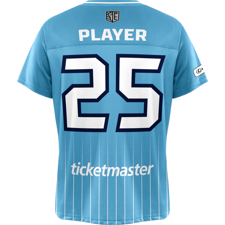Champion Personalized (Name & Number) New York Atlas 2025 Away Replica Jersey- Youth
