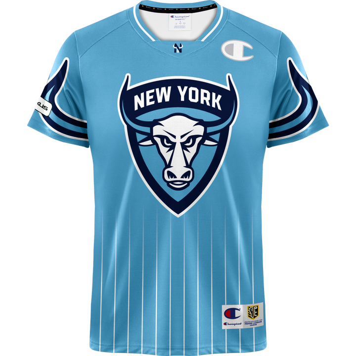 Champion Personalized (Name & Number) New York Atlas 2025 Away Replica Jersey- Youth