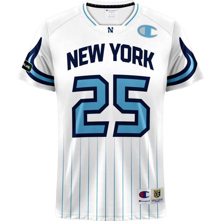 Champion Personalized (Name & Number) New York Atlas 2025 Home Replica Jersey- Youth