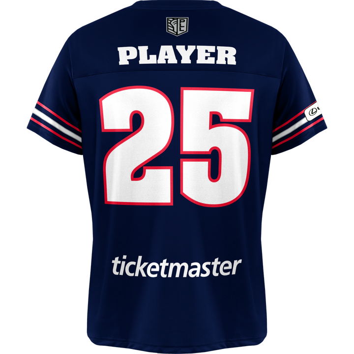 Champion Boston Cannons 2025 Away Player (Drop Down) Replica Jersey - Youth