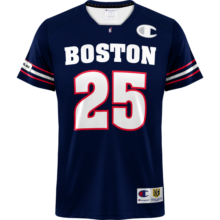 Champion Boston Cannons 2025 Away Player (Drop Down) Replica Jersey - Youth