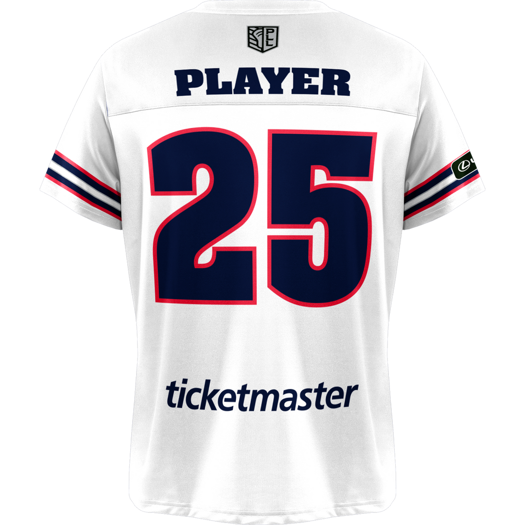 Champion Personalized (Name & Number) Boston Cannons 2025 Home Replica Jersey