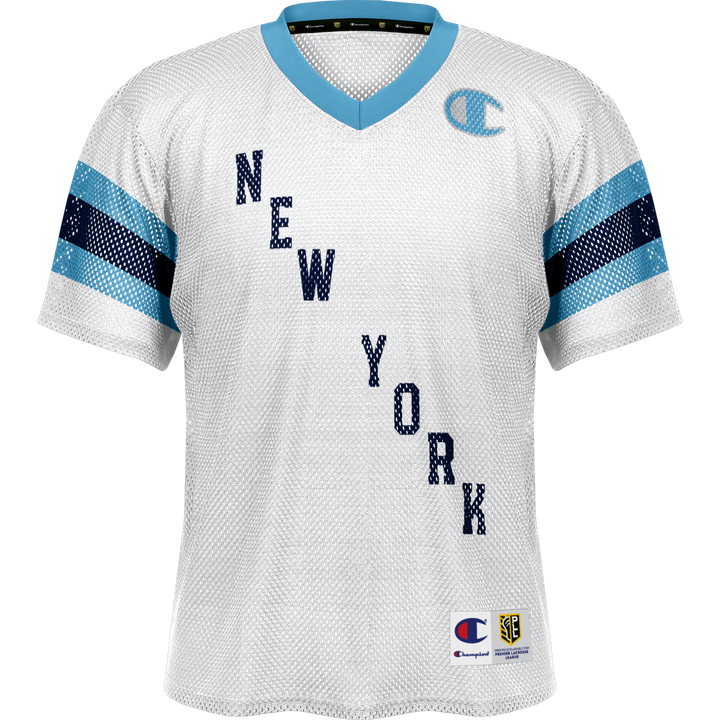 Champion New York Atlas 2024 Throwback Player (Drop Down) Porthole Mesh Replica Jersey