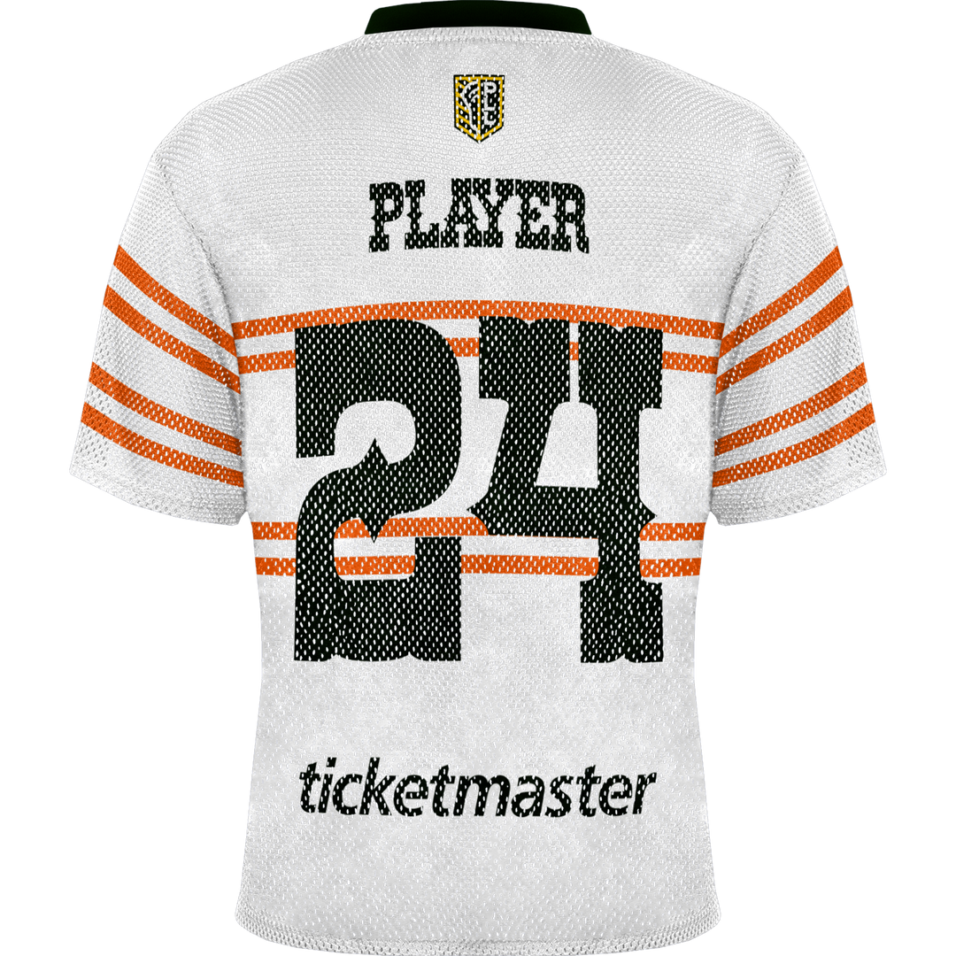 Champion Denver Outlaws 2024 Throwback Player (Drop Down) Porthole Mesh Replica Jersey