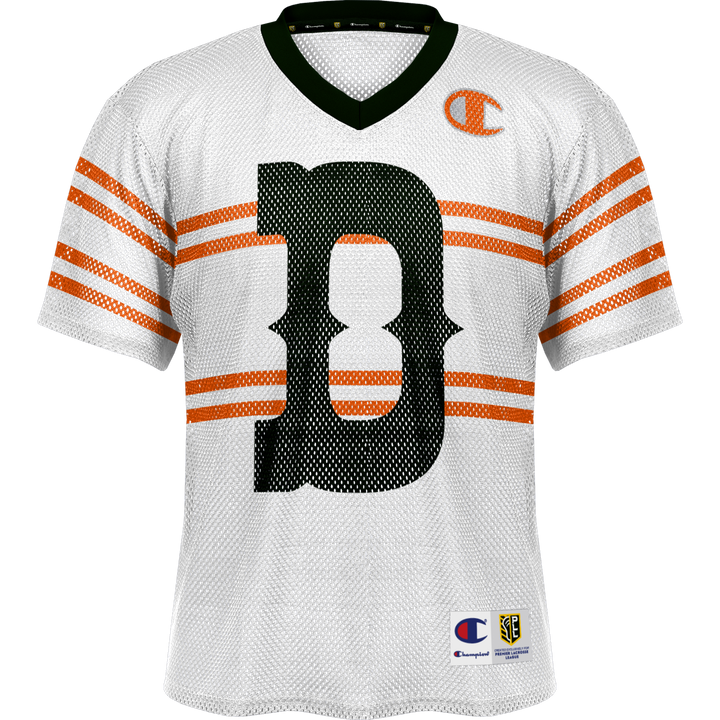 Champion Denver Outlaws 2024 Throwback Player Porthole Mesh Replica Jersey