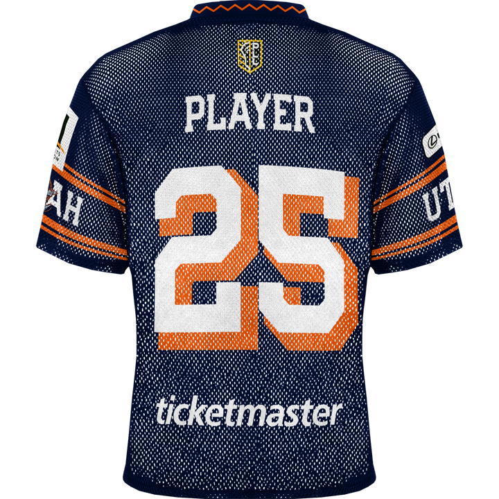 Schreiber Utah Archers 2025 Throwback Porthole Mesh Player Replica Jersey - Youth (Ready to Ship)