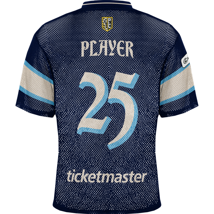 Teat New York Atlas 2025 Throwback Porthole Mesh Player Replica Jersey - Youth (Ready to Ship)