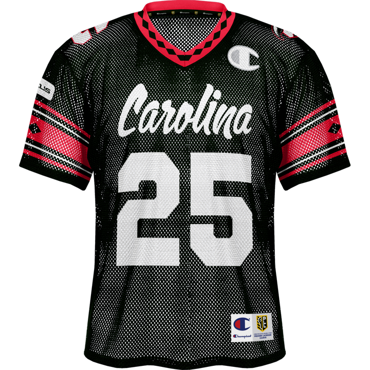 Carolina Chaos 2025 Throwback Player (Drop Down) Porthole Mesh Replica Jersey - Youth