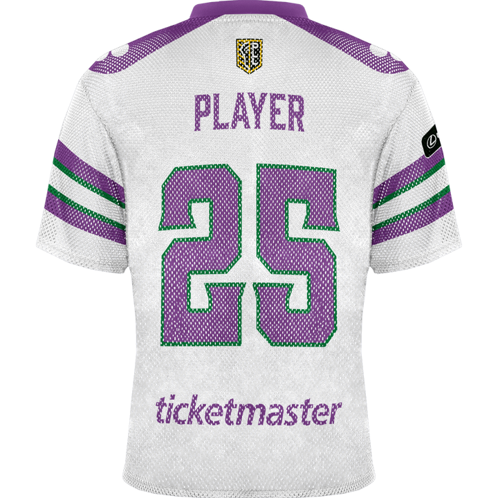 Philadelphia Waterdogs 2025 Throwback Player (Drop Down) Porthole Mesh Replica Jersey - Youth