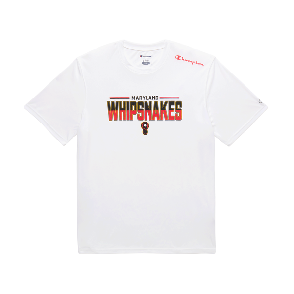 Champion Maryland Whipsnakes Athletic White Tee