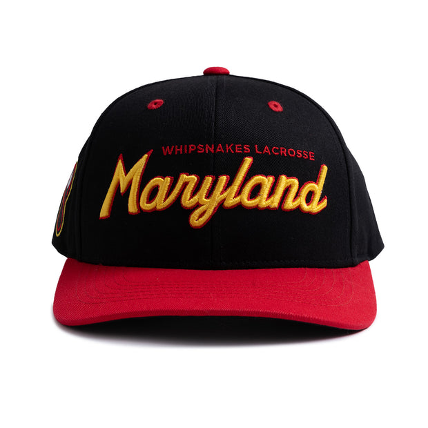 Maryland Whipsnakes Script Hat