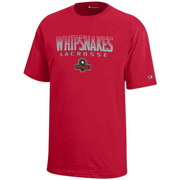 Champion Whipsnakes Scarlet Highlight Tee- Youth