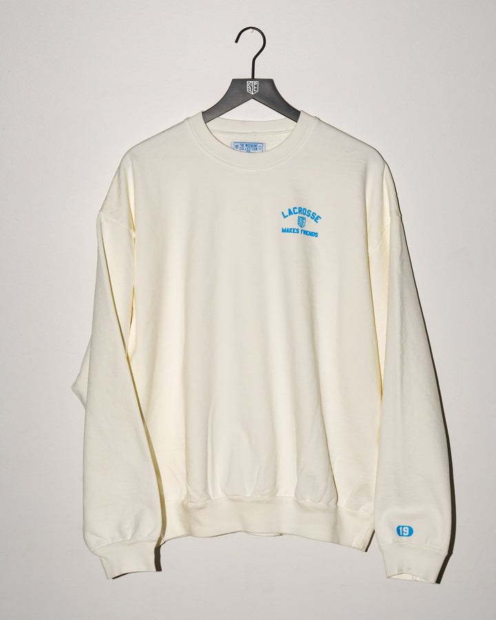 Lacrosse Makes Friends Crewneck