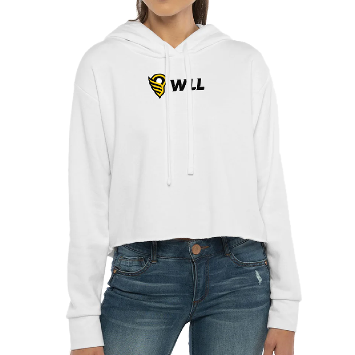 WLL Logo Crop Hoodie