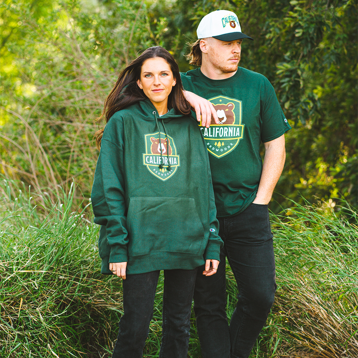 Champion California Redwoods Primary Logo Reverse Weave Hoodie