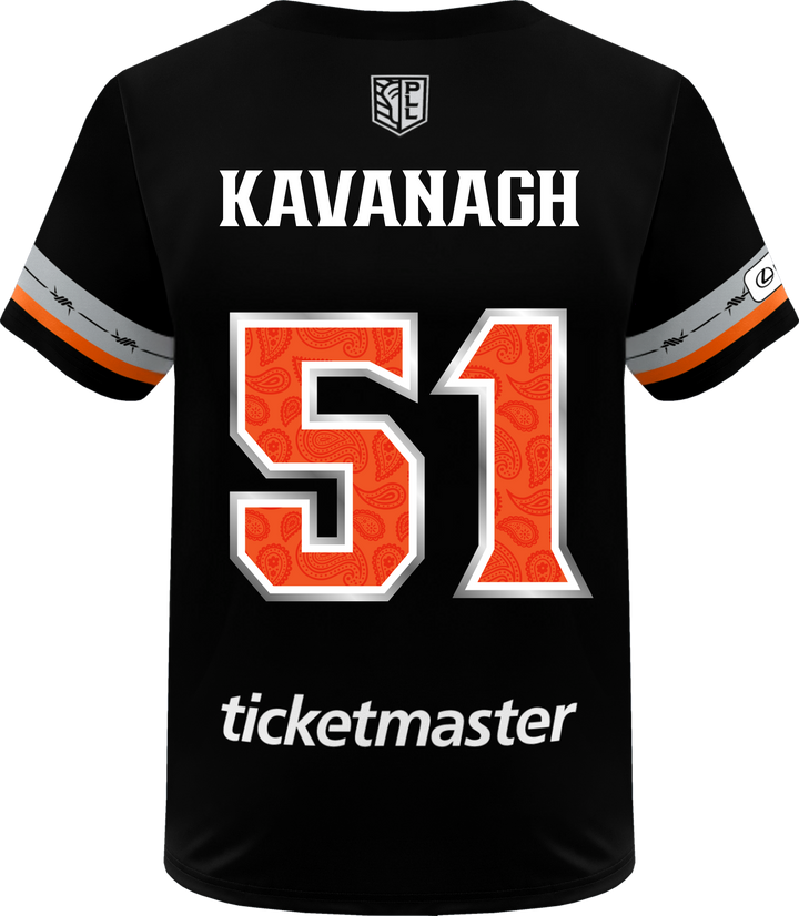 Champion Ready to Ship Denver Outlaws 2025 Kavanagh Replica Jersey (Away)