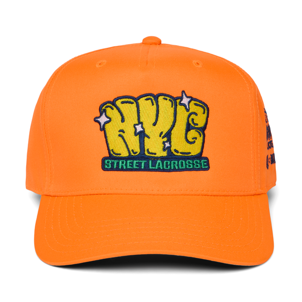 Street Lacrosse Hat - Orange