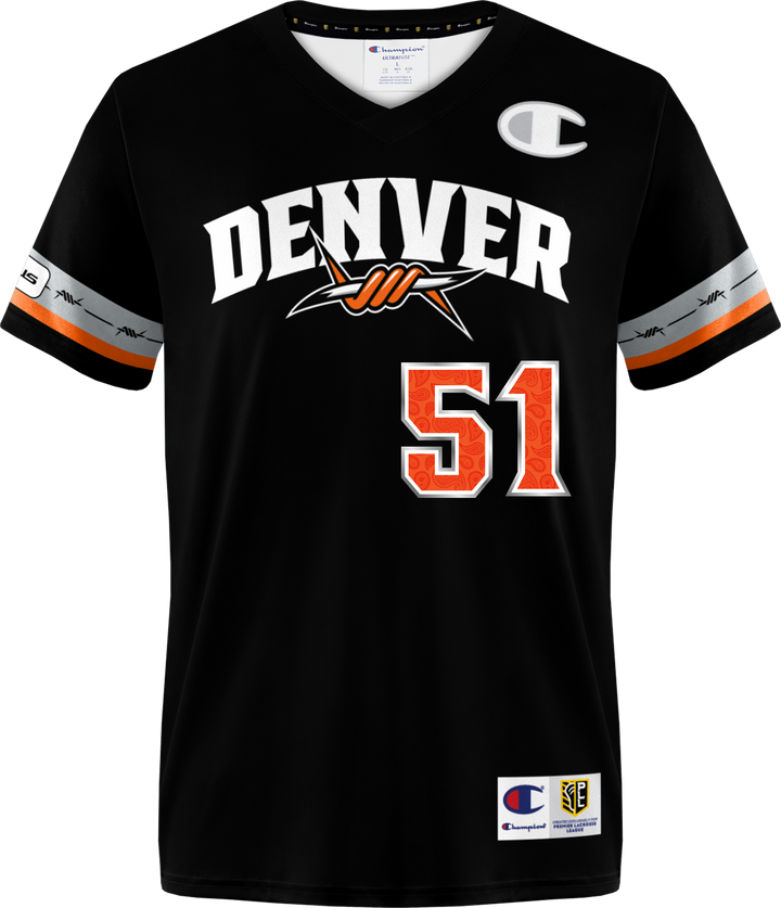 Champion Ready to Ship Denver Outlaws 2025 Kavanagh Replica Jersey (Away)