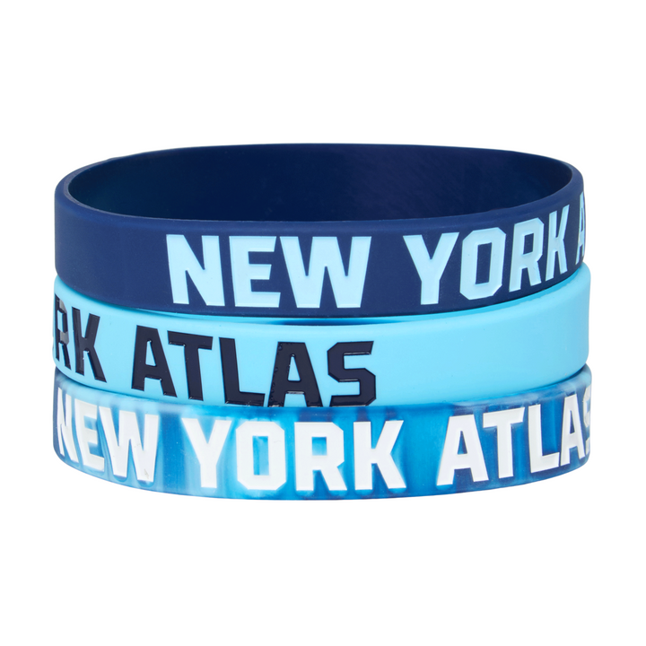 New York Atlas Wristbands - 3 Pack