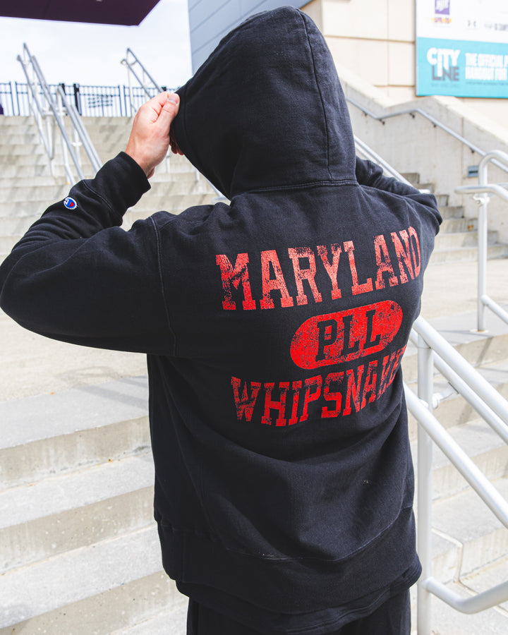 Maryland Whipsnakes Garment Dyed RW Hoodie