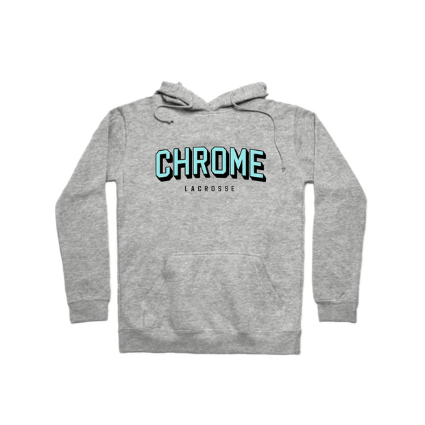 Chrome Stacked Pullover Hoodie - Men's