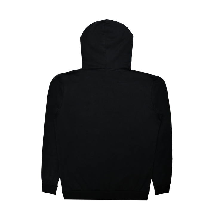 Stitched Shield Hoodie, Black