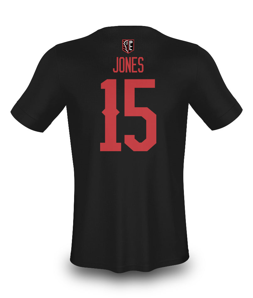 Chaos Lacrosse Club Jersey PLL #15 Jones Men's Medium (slim