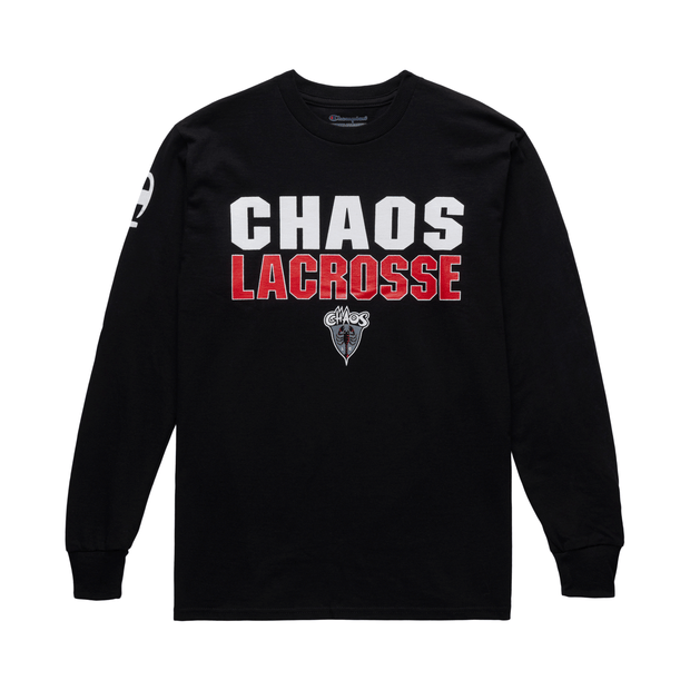 Champion Chaos Lacrosse Longsleeve Youth - black