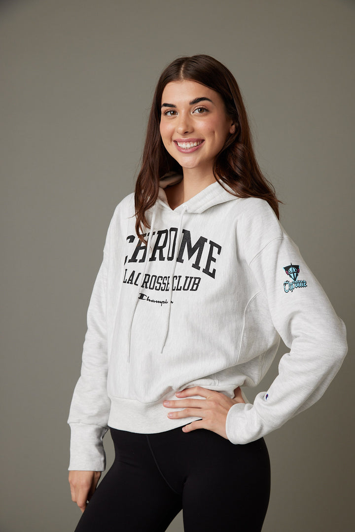 Champion Chrome Reverse Weave Crop Hoodie - Women's