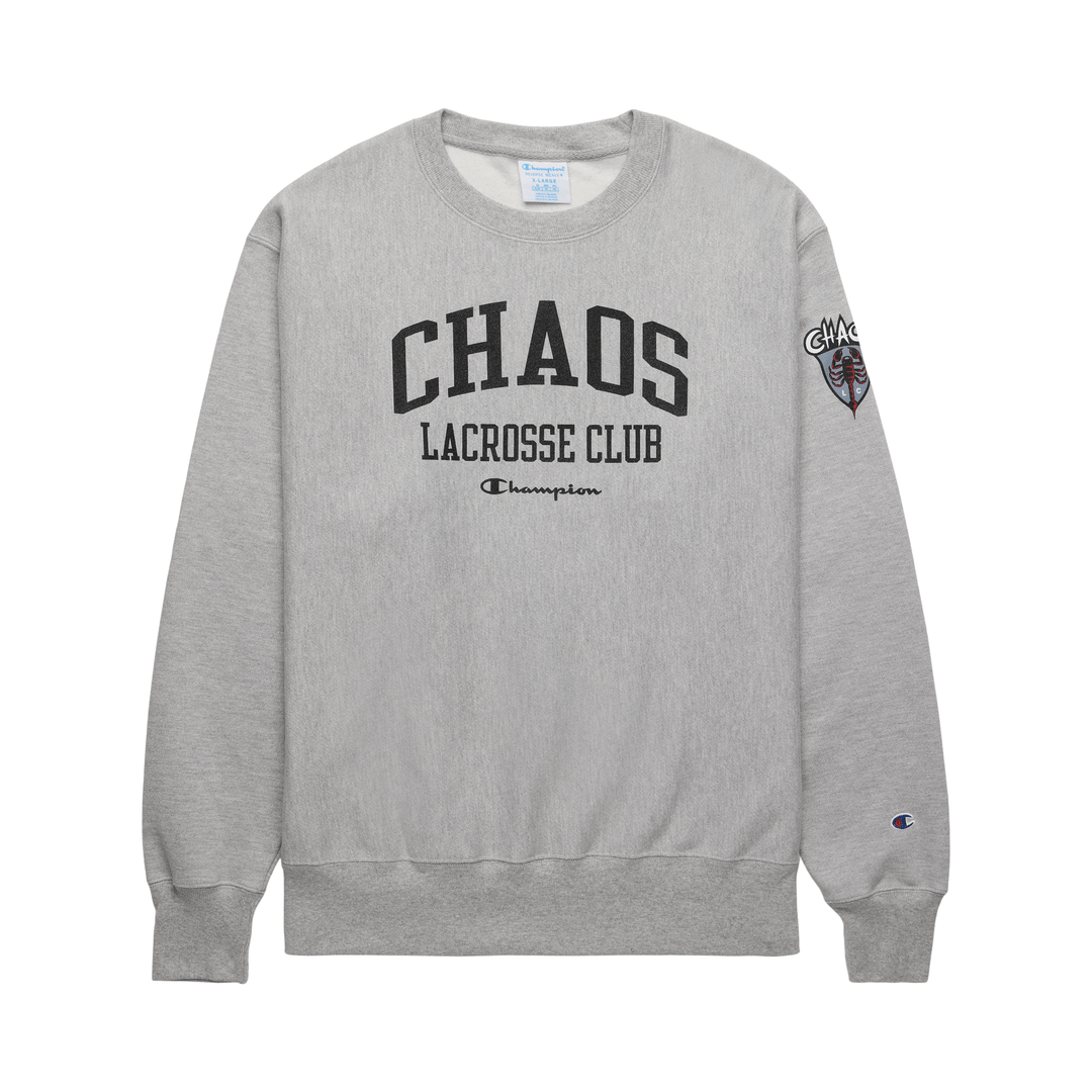 Champion Chaos Reverse Weave Crew Oxford Grey