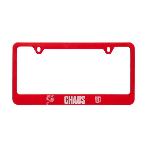 Chaos License Plate