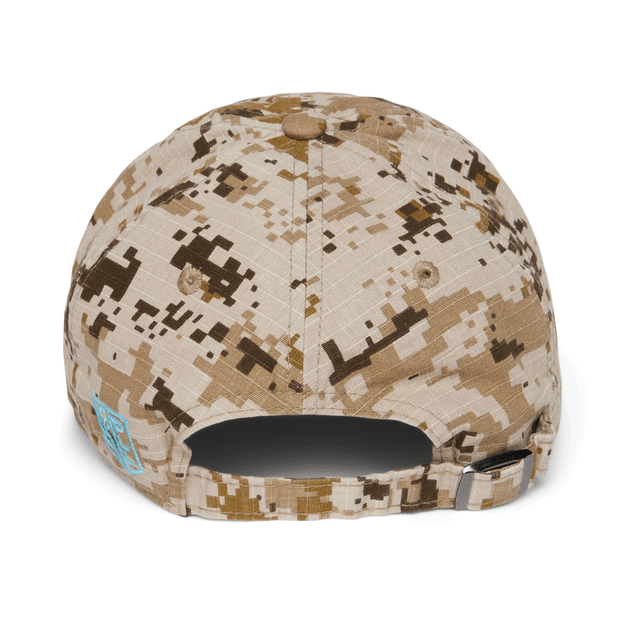 Chrome Military Desert Camo Hat