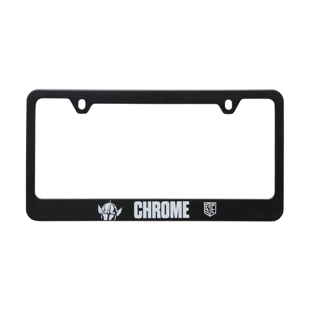 Chrome License Plate