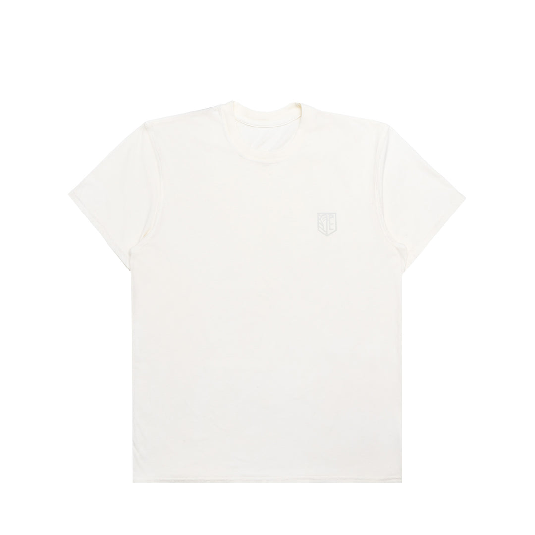 Cream Tonal Tee