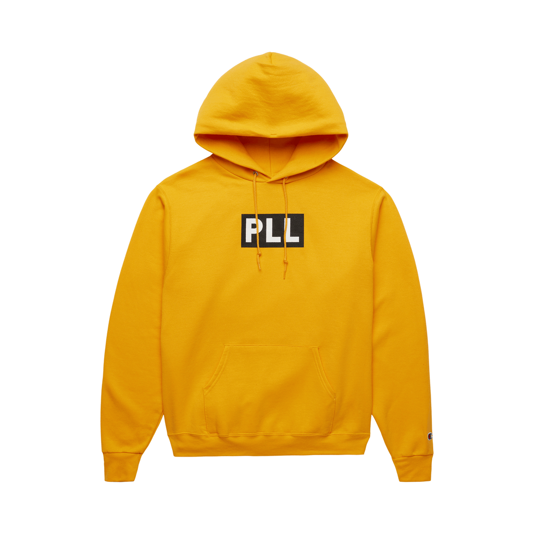 Champion hoodie c gold clearance