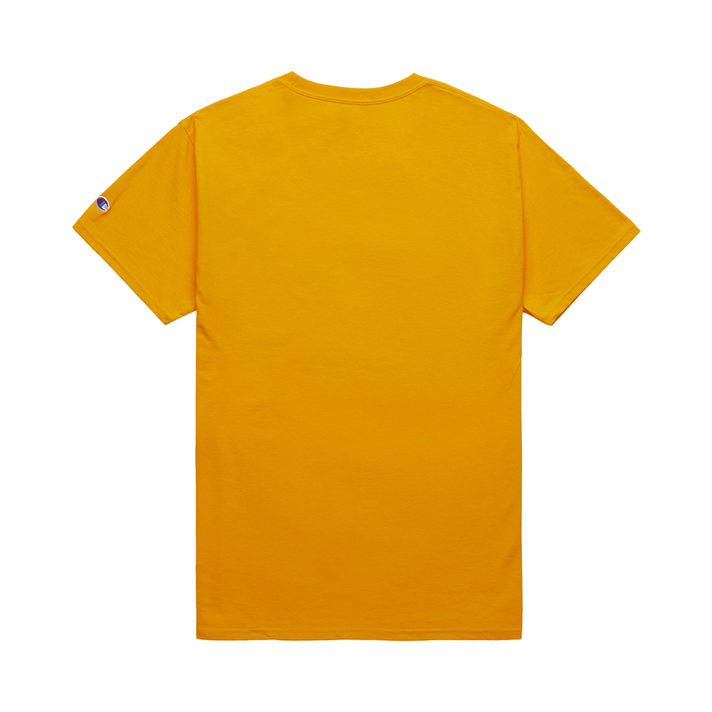 Champion yellow tee sales