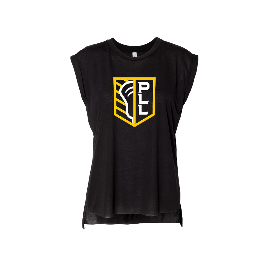 Shield Rolled Cap Sleeve Tee - Women's