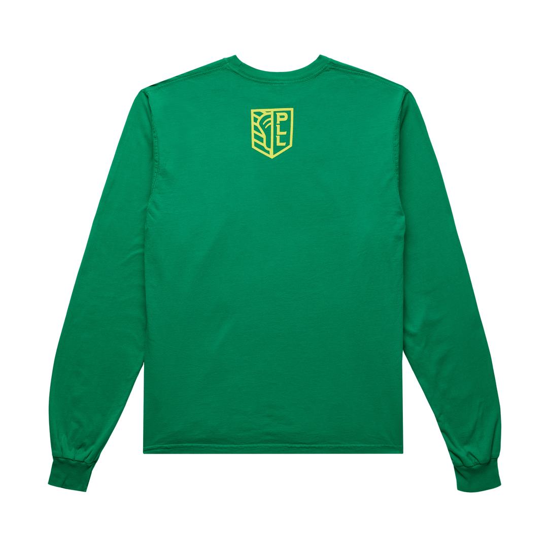 PLL Logotype LS Tee - Green