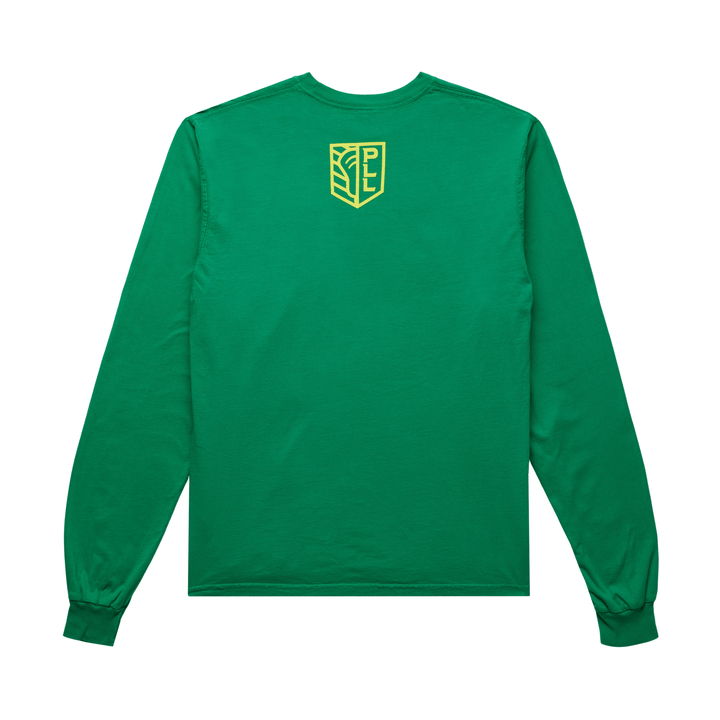 PLL Logotype LS Tee - Green