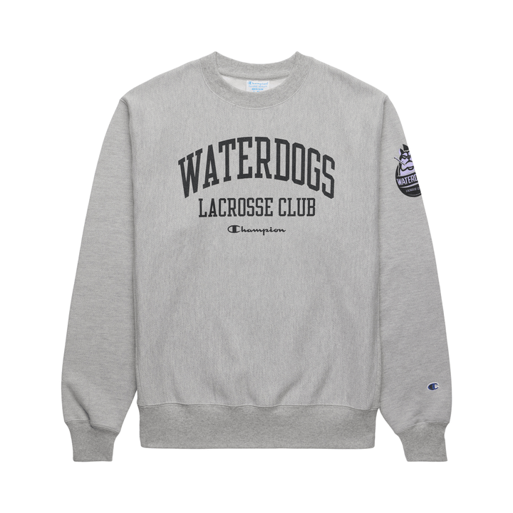 Champion Waterdogs Reverse Weave Crew - Oxford Grey