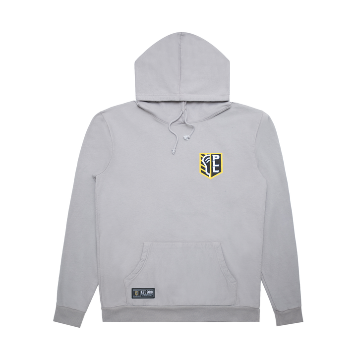 Classic Shield Hoodie Grey